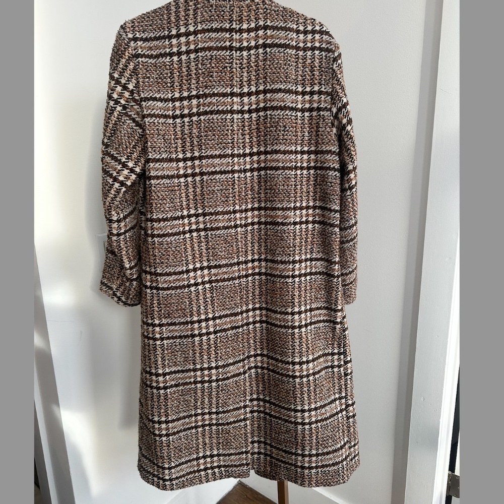 Free People, Plaid Coat, MSRP $ - Picture 4 of 11